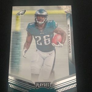 Miles Sanders(rookie)- 2019 panini playoff football